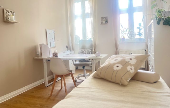 Behandlungsraum Ergotherapie in der Praxis Sensi Vitalis Cottbus